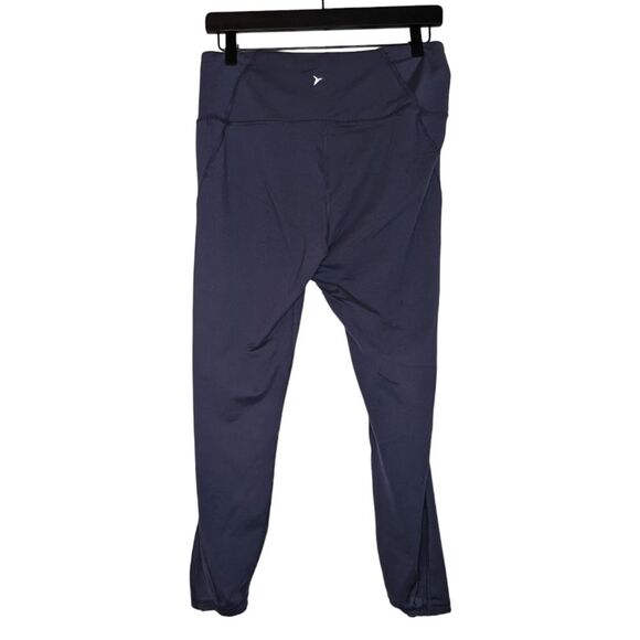 Women's High-Waisted Elevate 7/8-Length Mesh-Splice Compression Leggings, Large - Picture 3 of 7